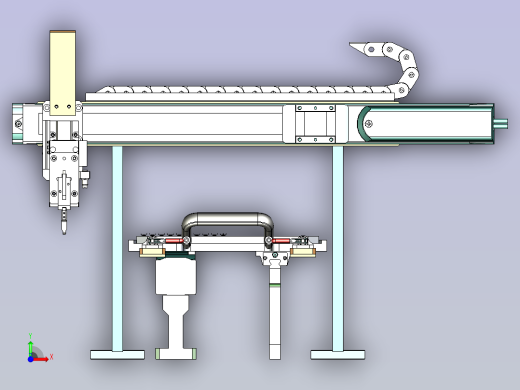 led组装机3D图纸前视缩略图