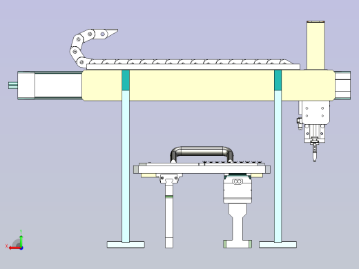 led组装机3D图纸后视缩略图