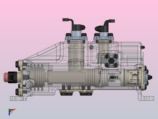 蝰蛇8喷气发动机BFCU(气压流量控制装置)俯视缩略图