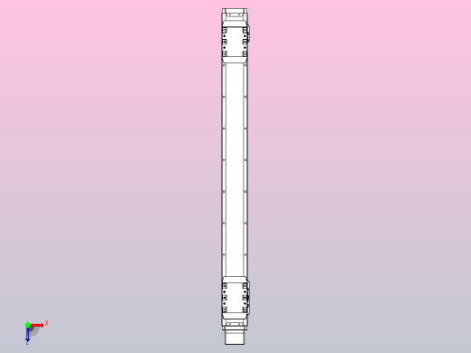 滚珠丝杠线性轴TPA-GCRS-80-1610C-L300-MP-M20-N3俯视缩略图