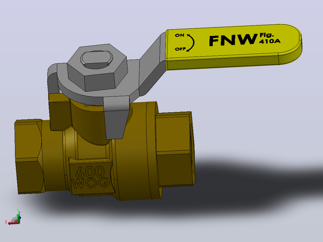 阀门、过滤器FNW-FNW410AB主视图