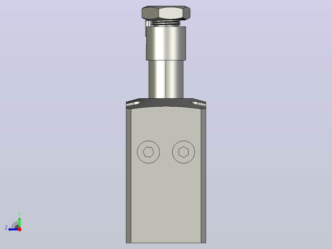 CBTU-04L-90油缸右视图