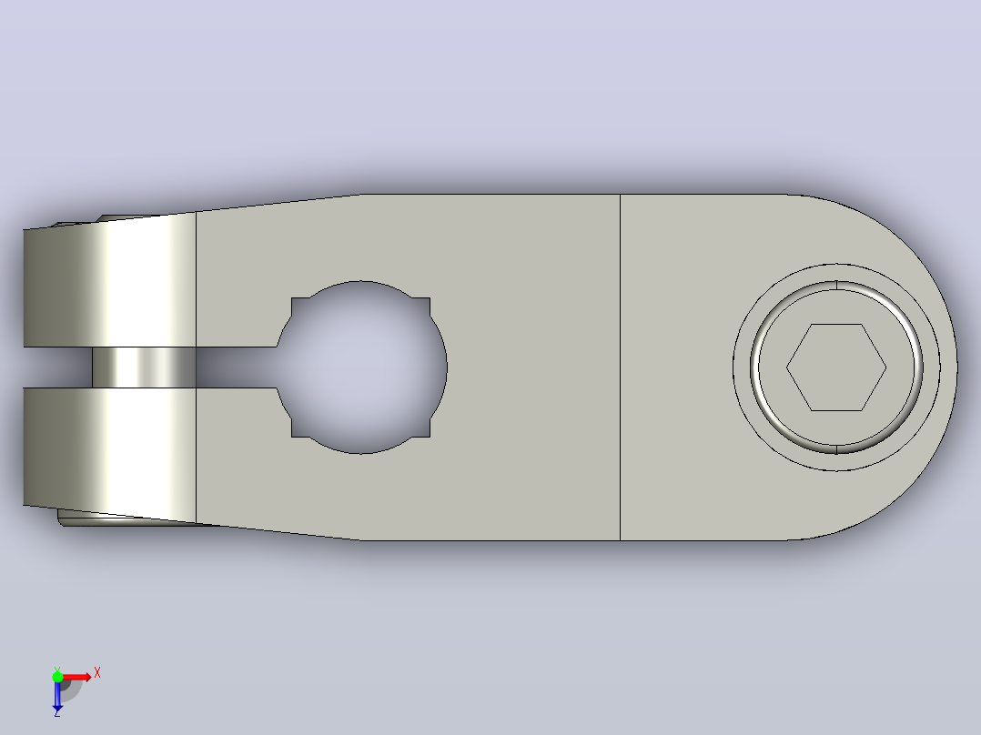 ZJ-S1010-C2小十字承夹俯视图