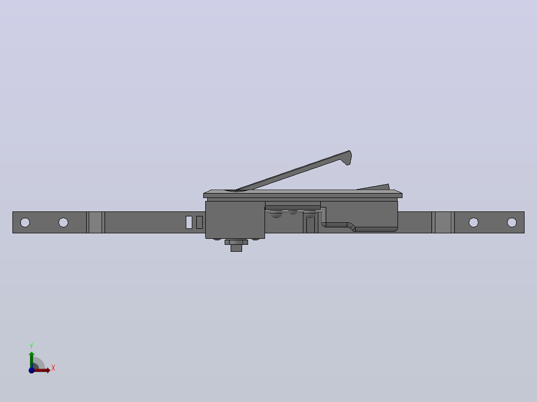 MS731-1[MS731-1]锁，柜锁前视图