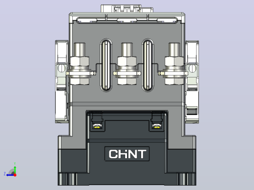 NC5NE-320S_360S 3P 交流接触器三维模型202406右视缩略图