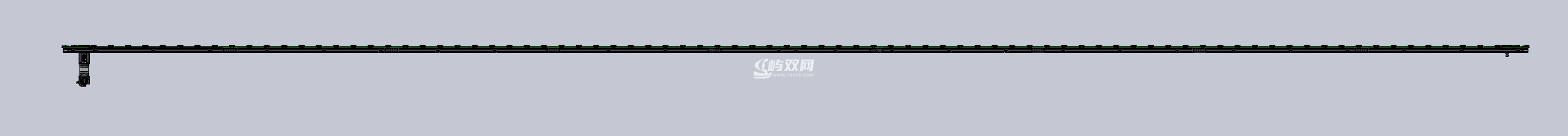 T23-700椭圆链条环形导轨（型材）