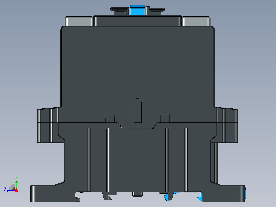 NXCF-40～65交流接触器三维模型202412右视图