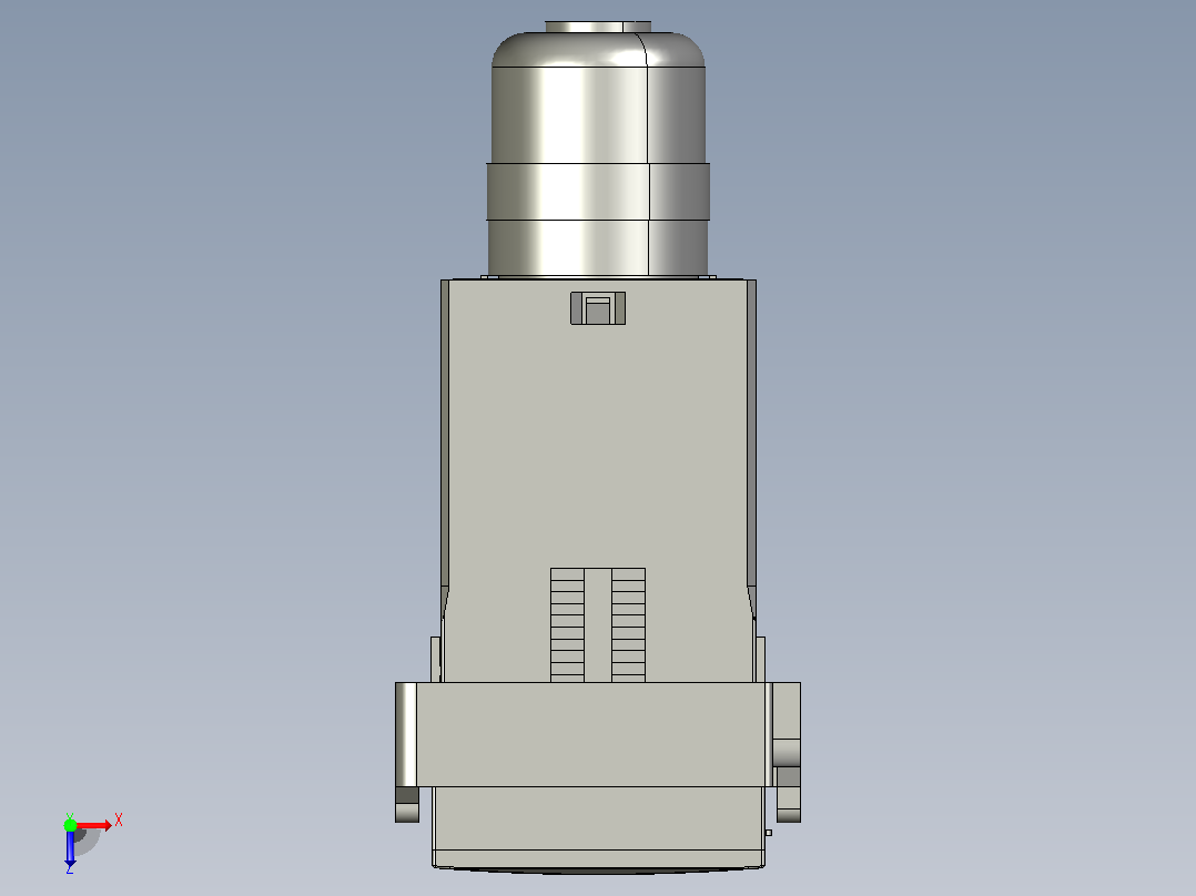 NJS1-2Z时间继电器三维模型202203俯视图
