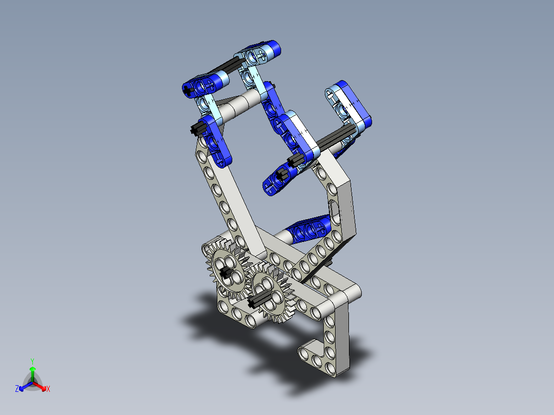 nventor 乐高工艺夹具