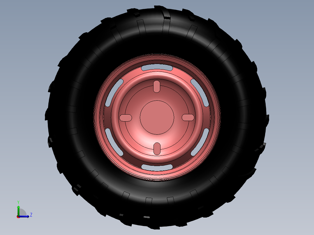 不错的车轮SW2013左视图