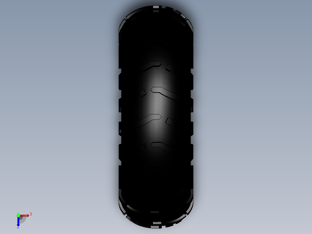 不错的车轮SW2013俯视图
