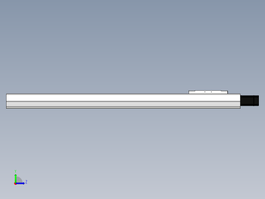 Toyo东佑达直线模组-ECH22-1350-BC-M75-C4左视缩略图