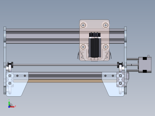 A17-DIY CNC laser engraver前视缩略图