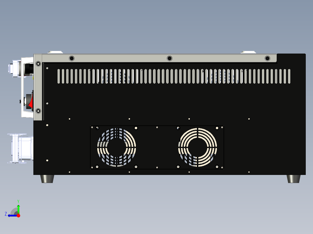 ARCCD12型控制柜-3D模型右视图