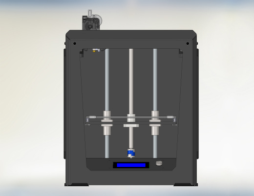 3D打印机250X250X300stp格式缩略图