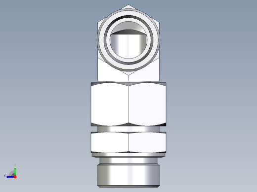 卡套式工业通用硬管接头EO_Assembled_adjustable_standpipe_elbow_EVW30SMOMD71右视缩略图