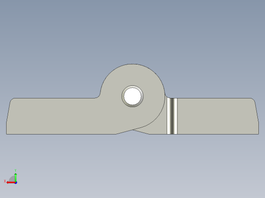 工程塑膠鉸鏈CFH-3D多系列多零件图纸模型后视缩略图