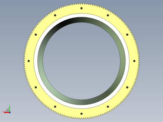 滚筒式分拣机UG三维后视缩略图