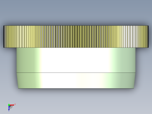 滚筒式分拣机UG三维俯视缩略图