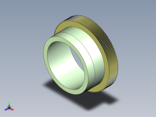 滚筒式分拣机UG三维正等轴测缩略图