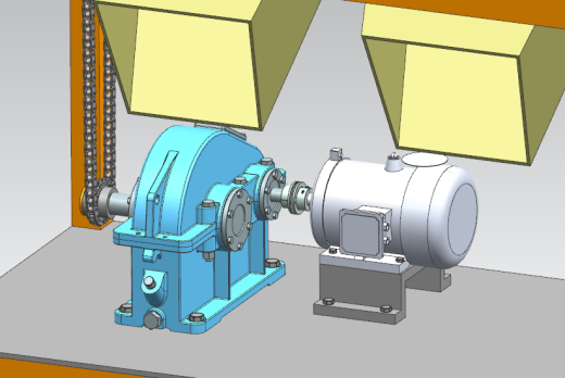 滚筒式分拣机UG三维缩略图