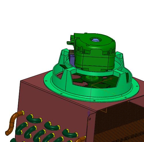 直流DC风冷却液压油换热器