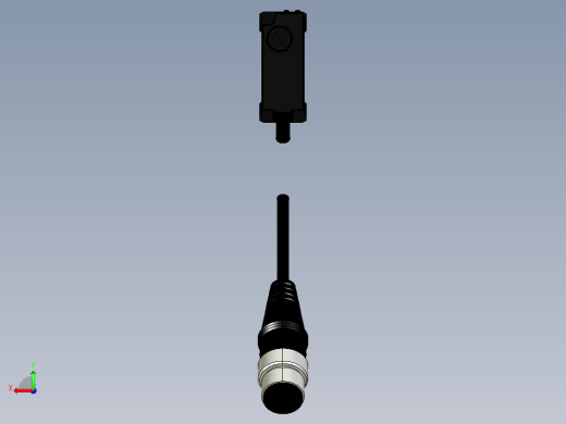 基恩士PZ-G52EN_G52EP_R_kc图纸模型后视缩略图