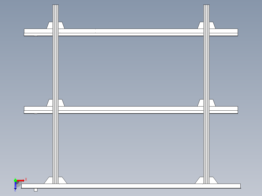 便捷升降式地下立体停车库的设计俯视图