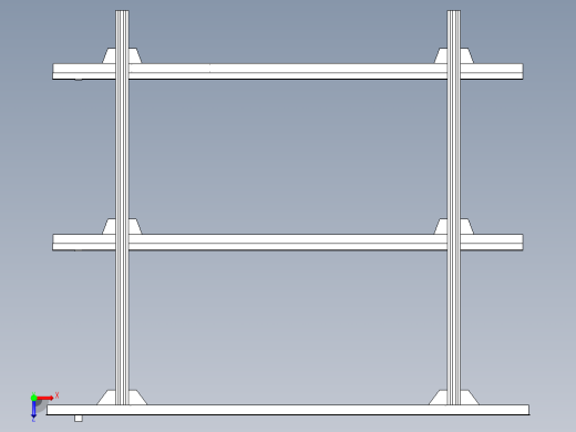 便捷升降式地下立体停车库的设计俯视缩略图