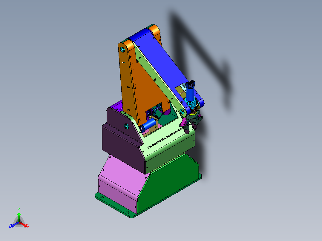 搬运上下料伺服电机机器人