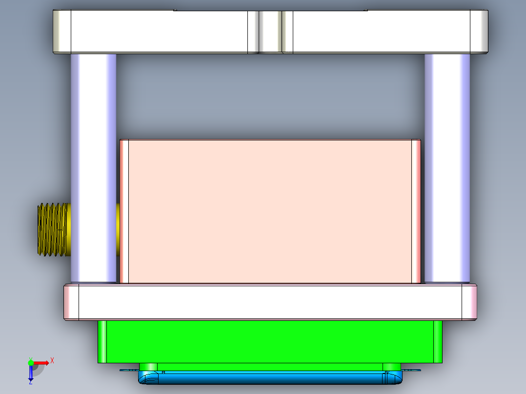 F7-CNC2笔记本CNC工装夹具三维模型-0105俯视图