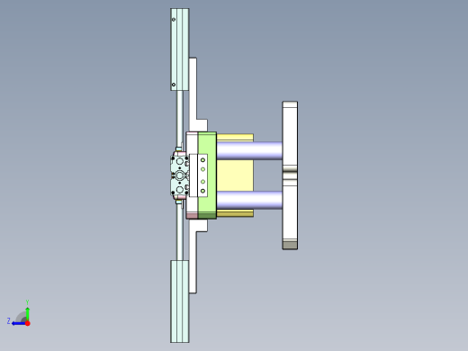 X2-笔记本CNC工装夹具三维模型CNC7-1029右视缩略图