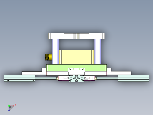 X2-笔记本CNC工装夹具三维模型CNC7-1029俯视缩略图