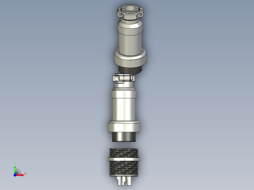 航空插头前视缩略图