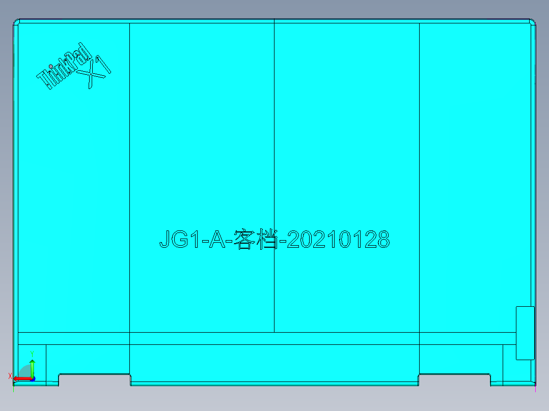 金属外壳钻侧边音量孔编程程序模型后视图