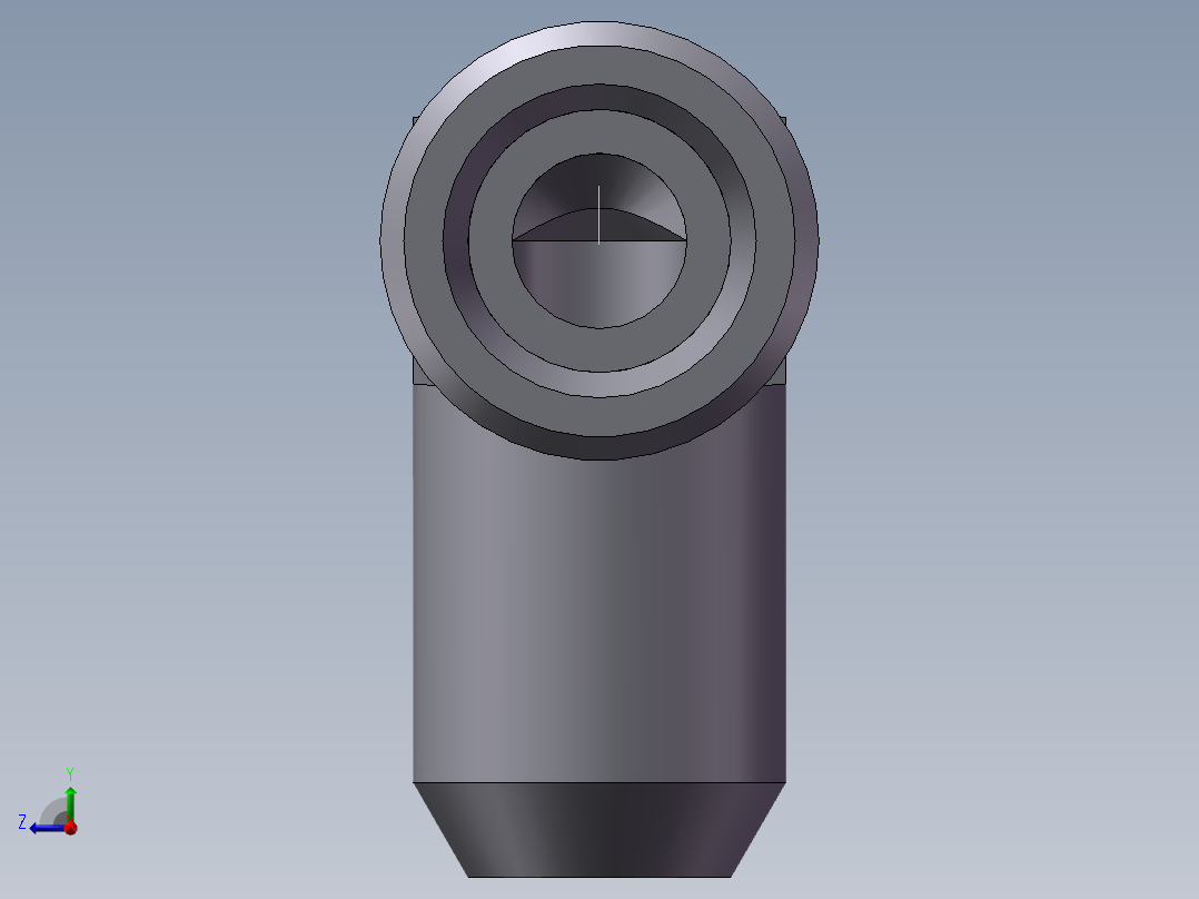 90度焊接接头、1DW9-20-12右视图