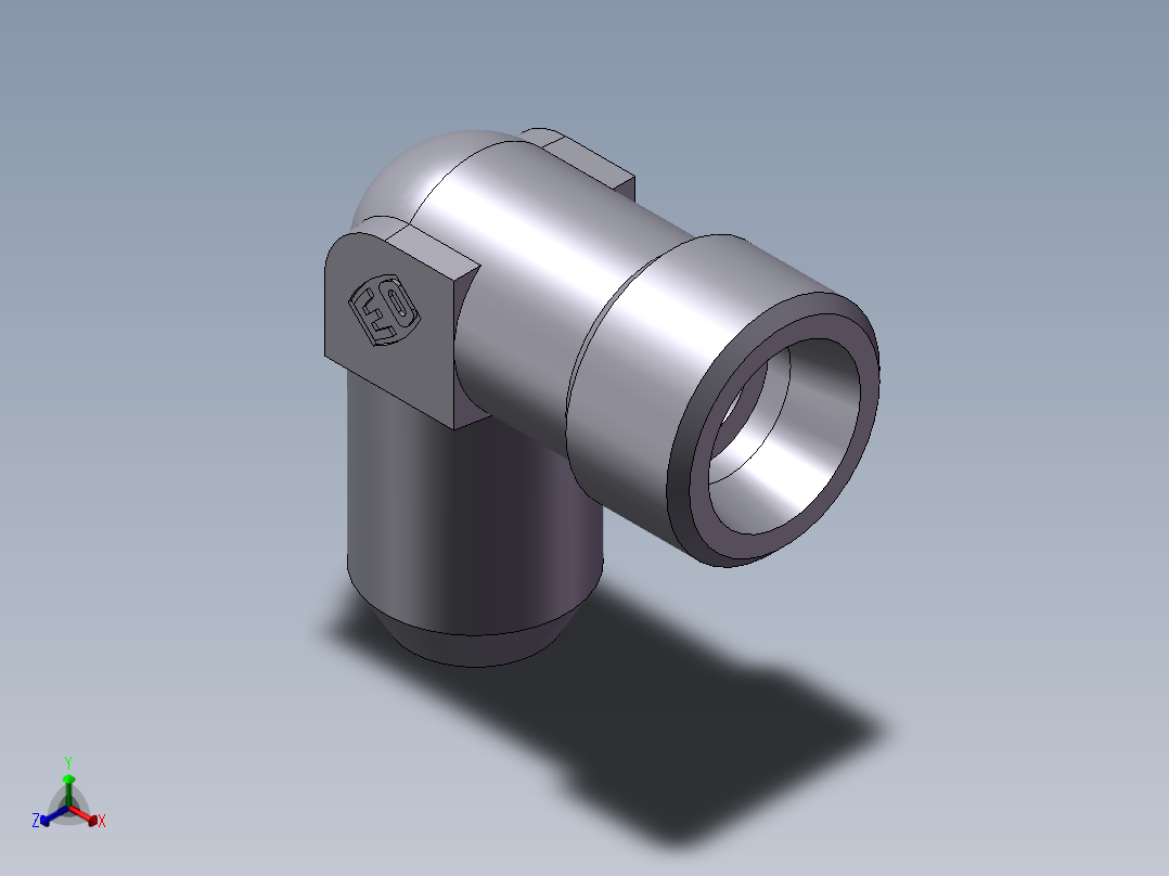 90度焊接接头、1DW9-20-12正等轴测图