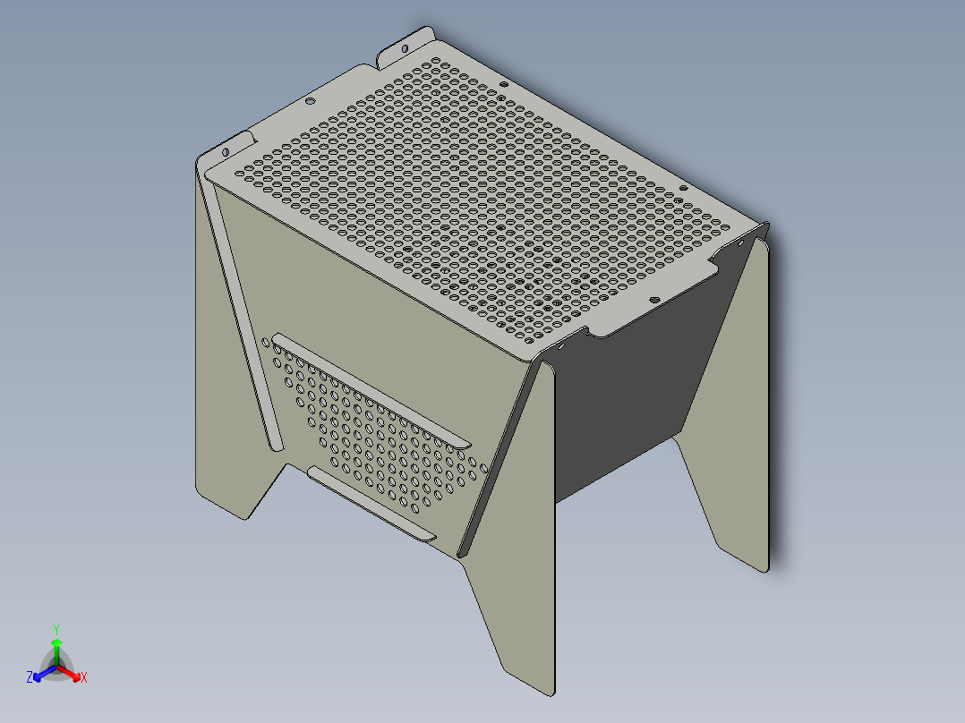 互扣式拼装野营烧烤炉