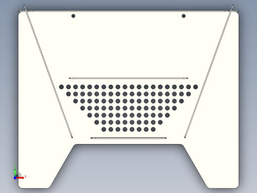 互扣式拼装野营烧烤炉前视缩略图