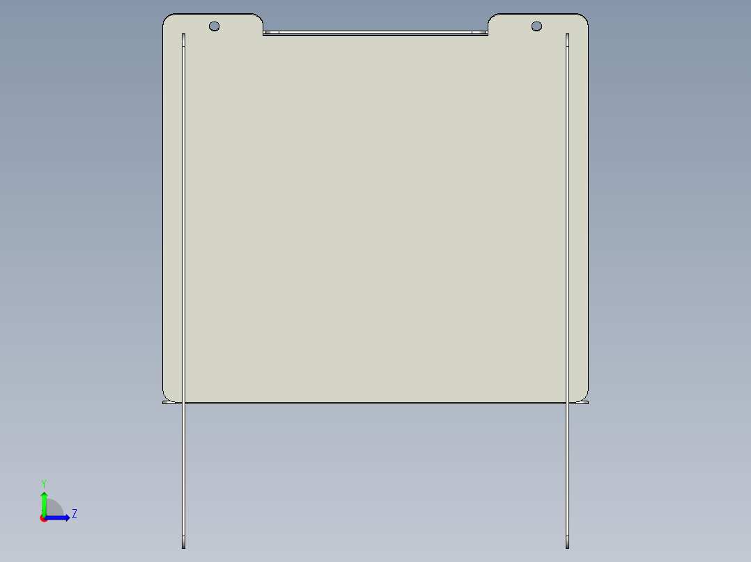 互扣式拼装野营烧烤炉左视图