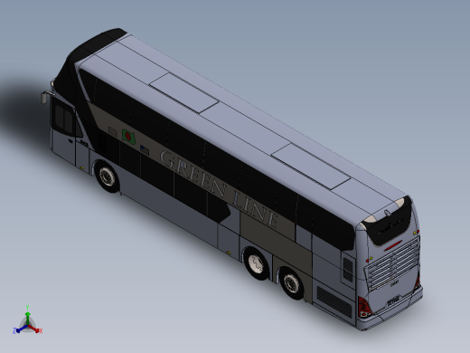 客车、公交车(18)正等轴测缩略图