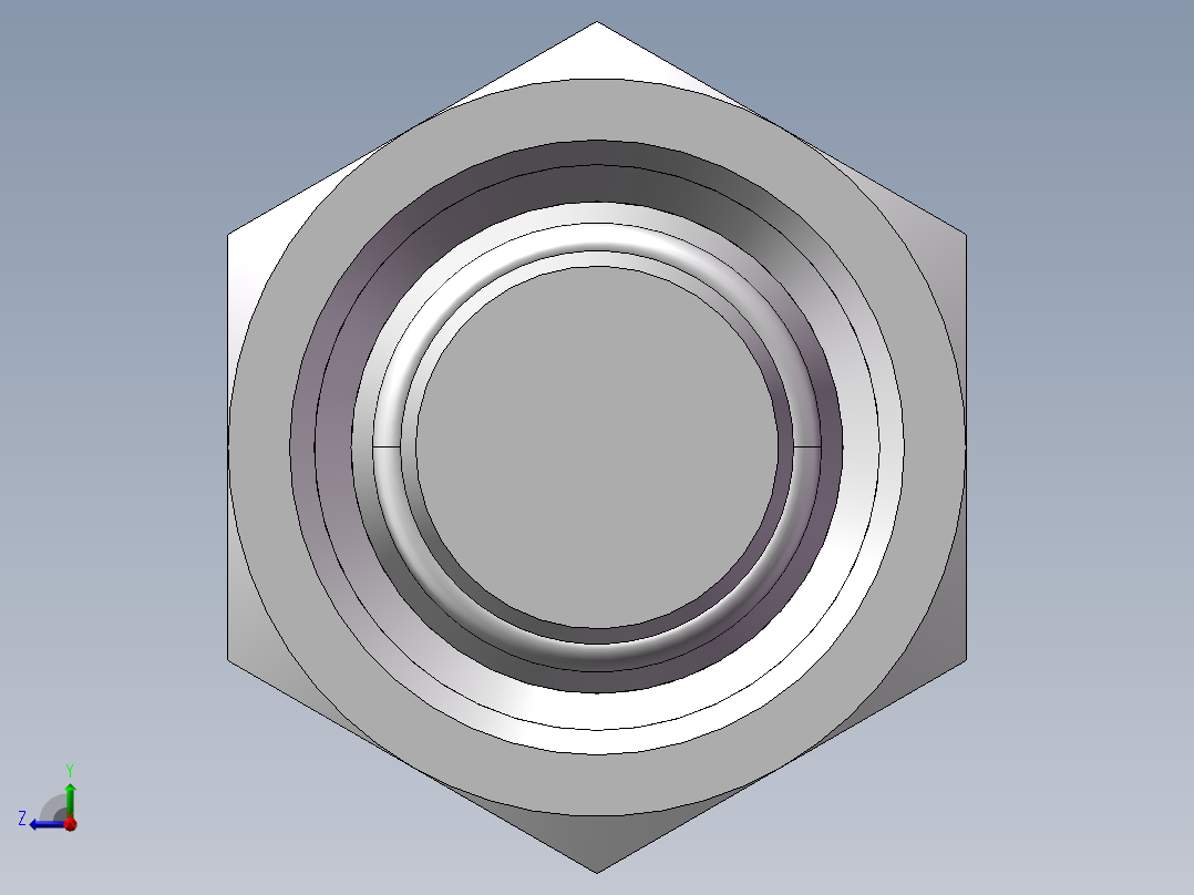锥孔螺堵、9D-20右视图