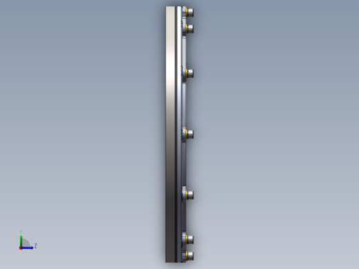 YG500F总图 - 副本左视缩略图