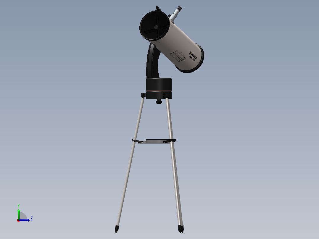 望远镜(4)左视图