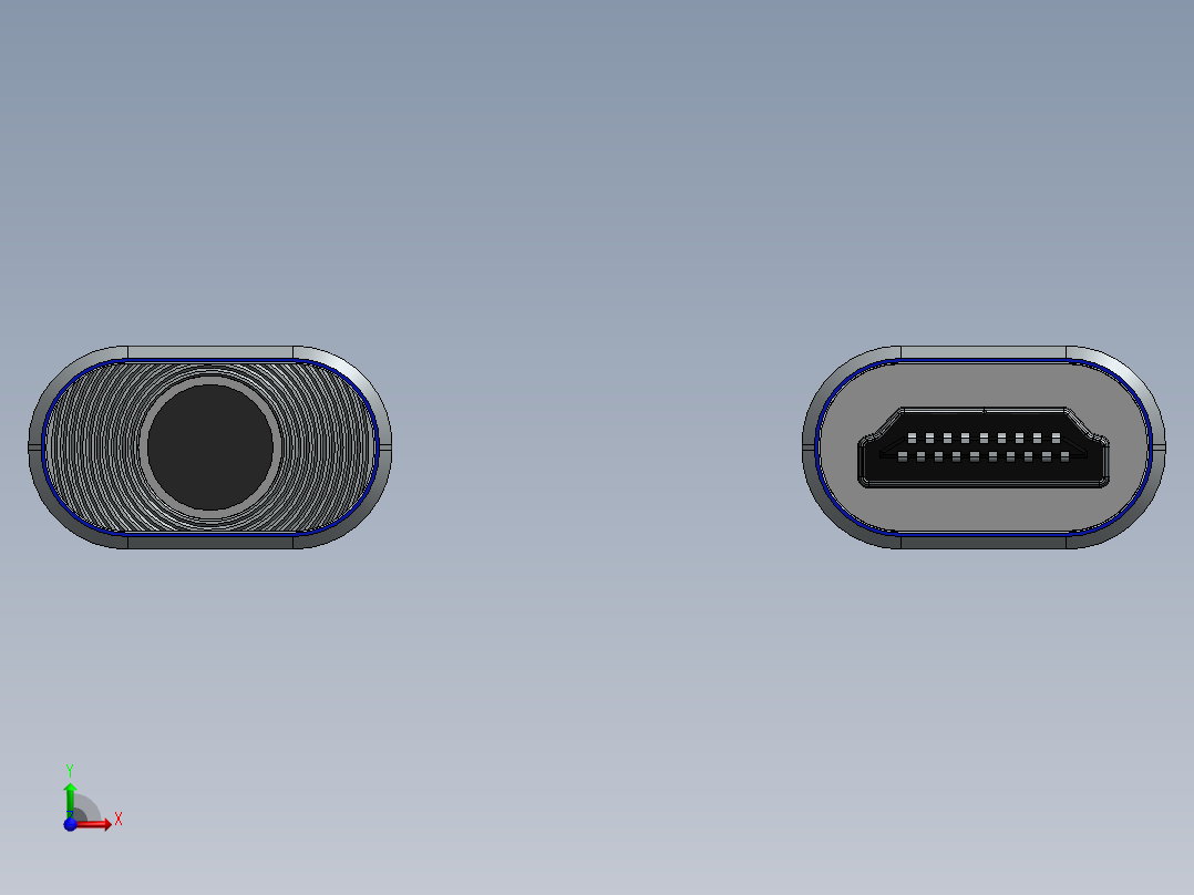 接插件(41)前视图