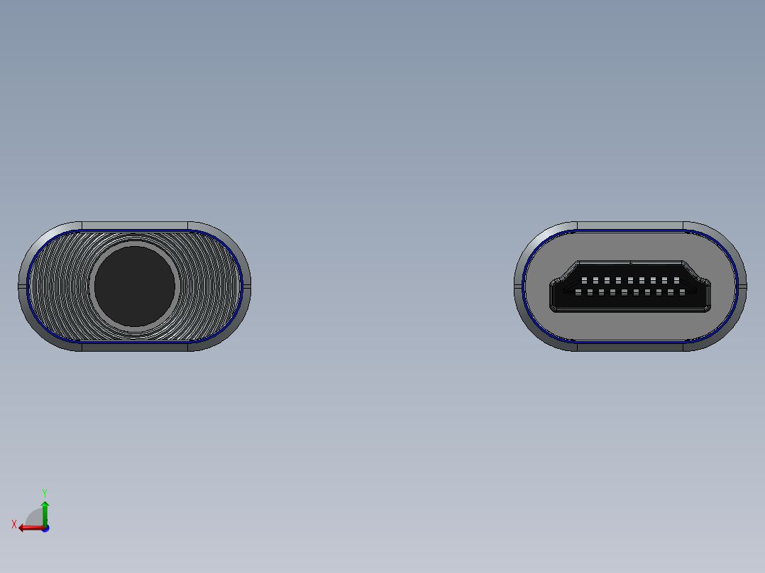 接插件(41)后视图