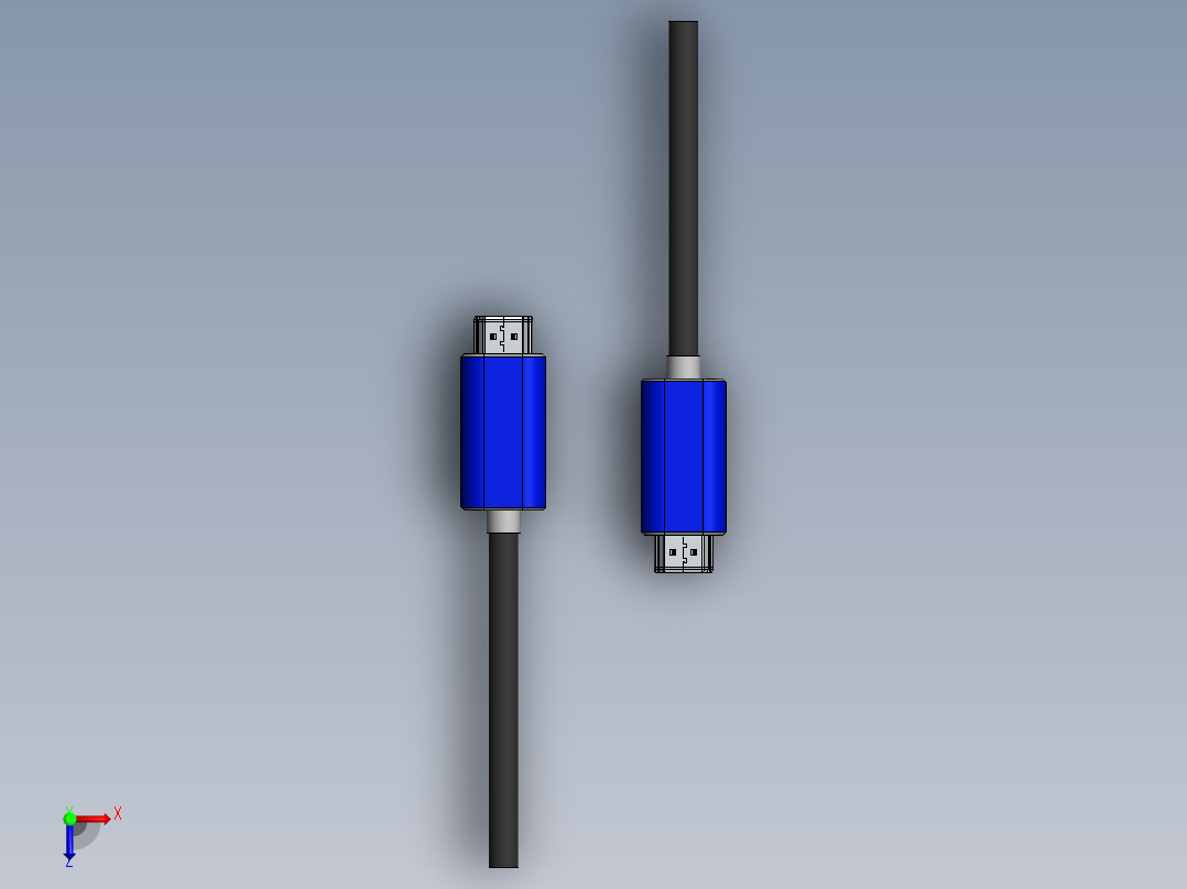 接插件(41)俯视图