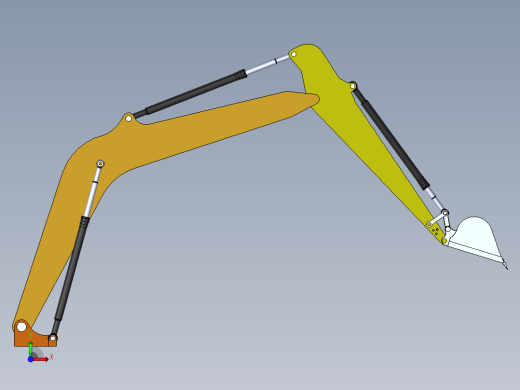 挖掘机、推土机(36)前视缩略图