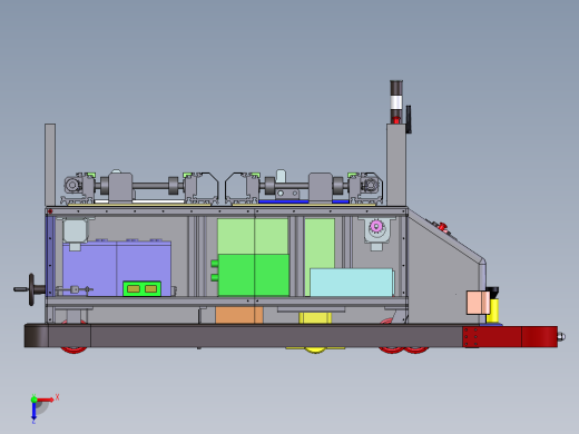 AGV小车、AGV(10)俯视缩略图