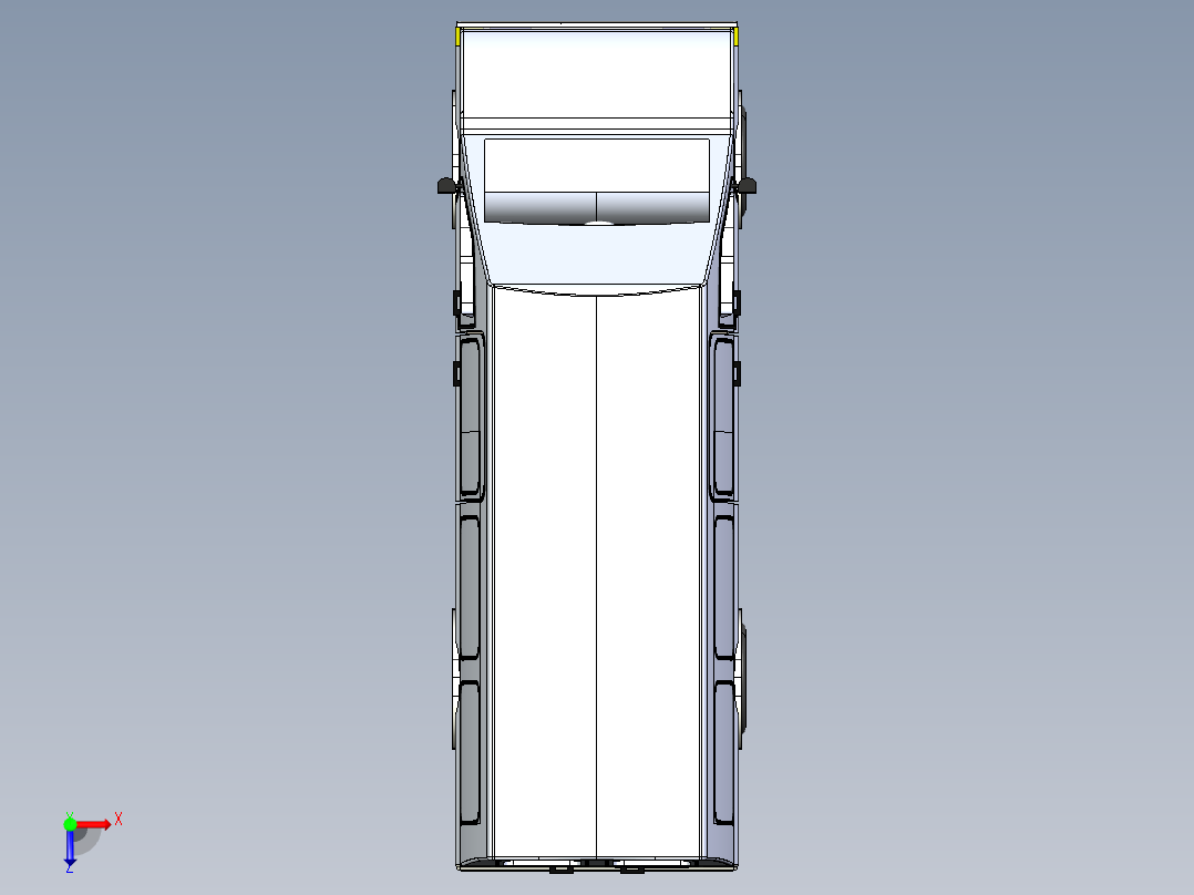 A3003581-面板货车俯视图
